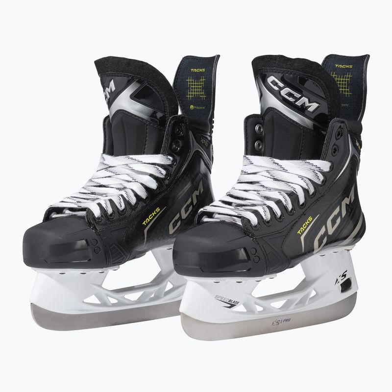 Pánske hokejové korčule CCM Tacks XF80 SR black 2