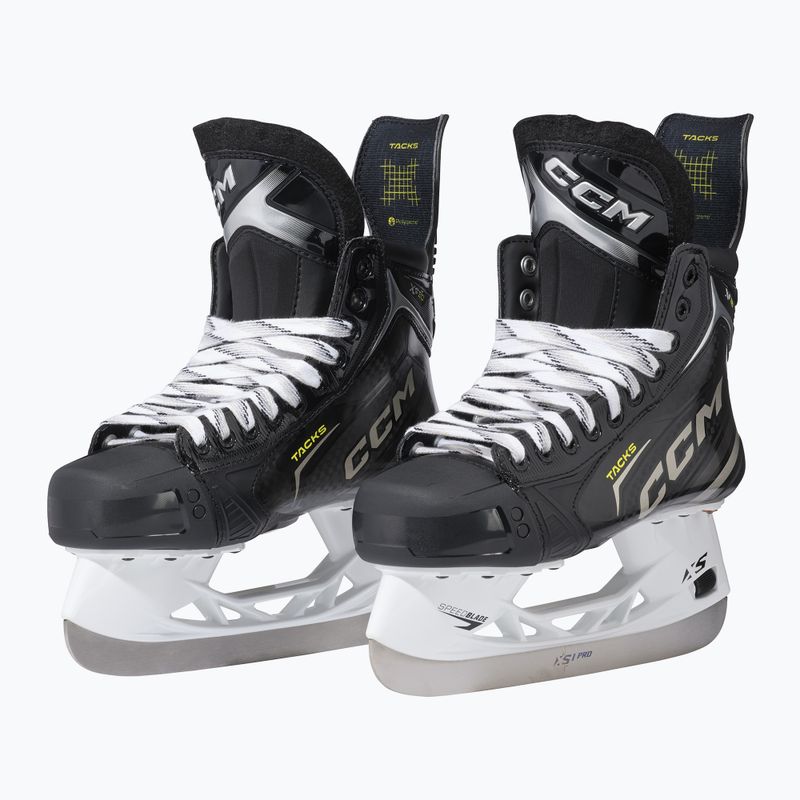 Pánske hokejové korčule CCM Tacks XF80 SR Wide black 2