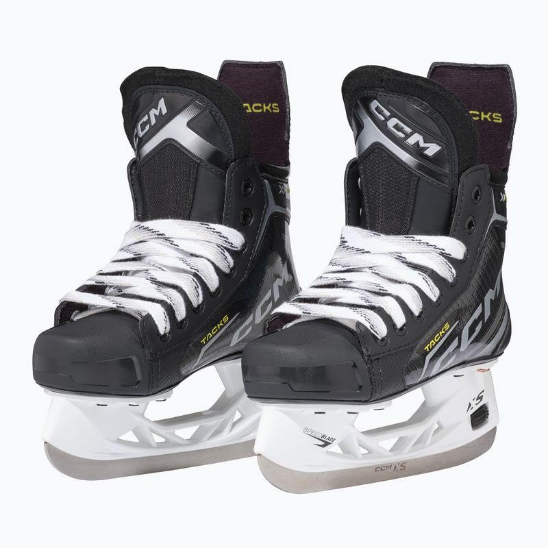 Detské hokejové korčule CCM Tacks XF70 JR black 2