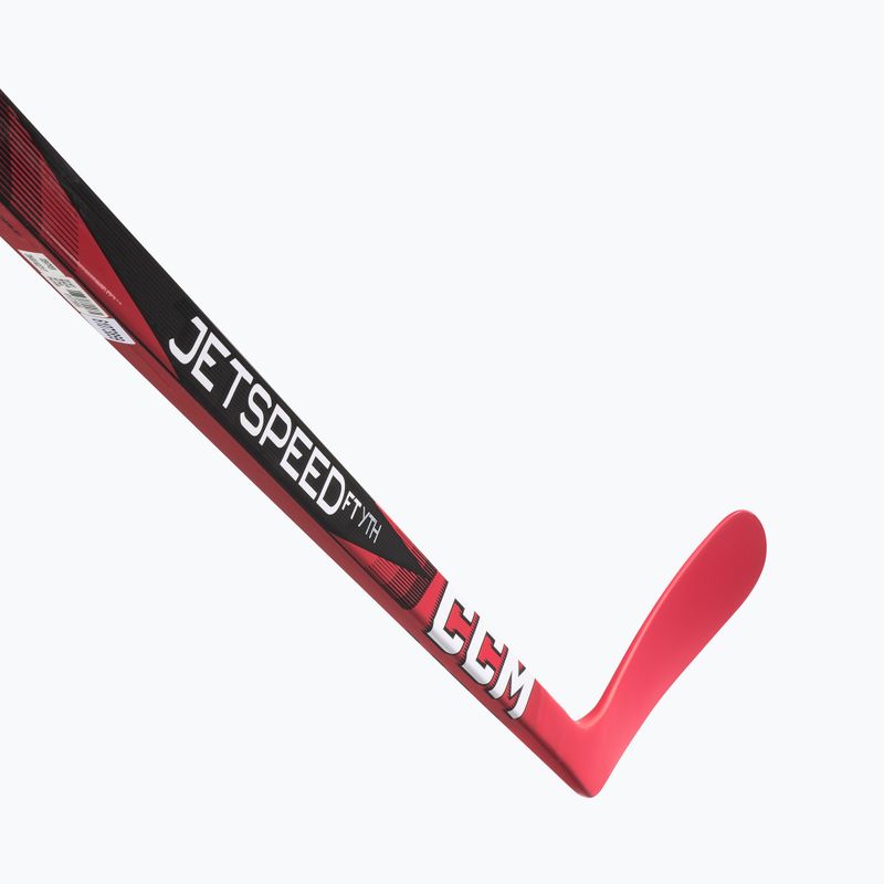 Detská hokejka CCM JetSpeed FT Youth black/red 2