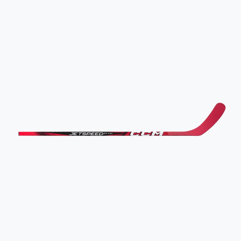 Detská hokejka CCM JetSpeed FT Youth black/red 7