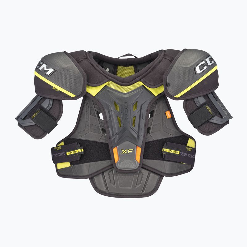 CCM Tacks XF SR hokejové ramenné popruhy čierne