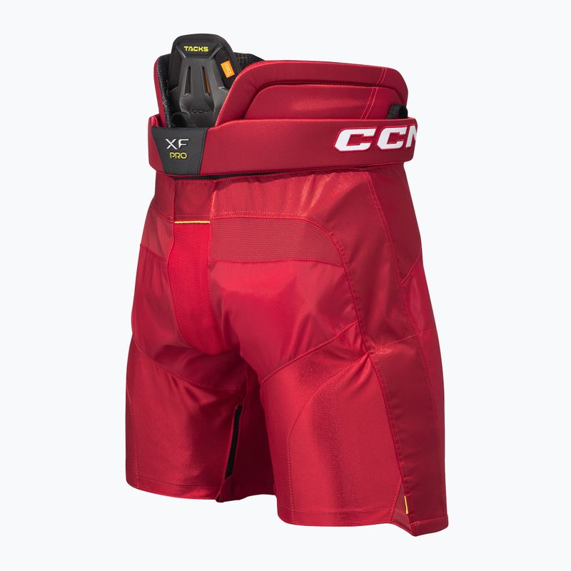 Pánske hokejové nohavice CCM Tacks XF Pro SR red 2
