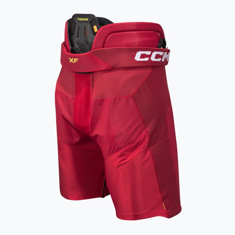 Pánske hokejové nohavice CCM Tacks XF SR red 2