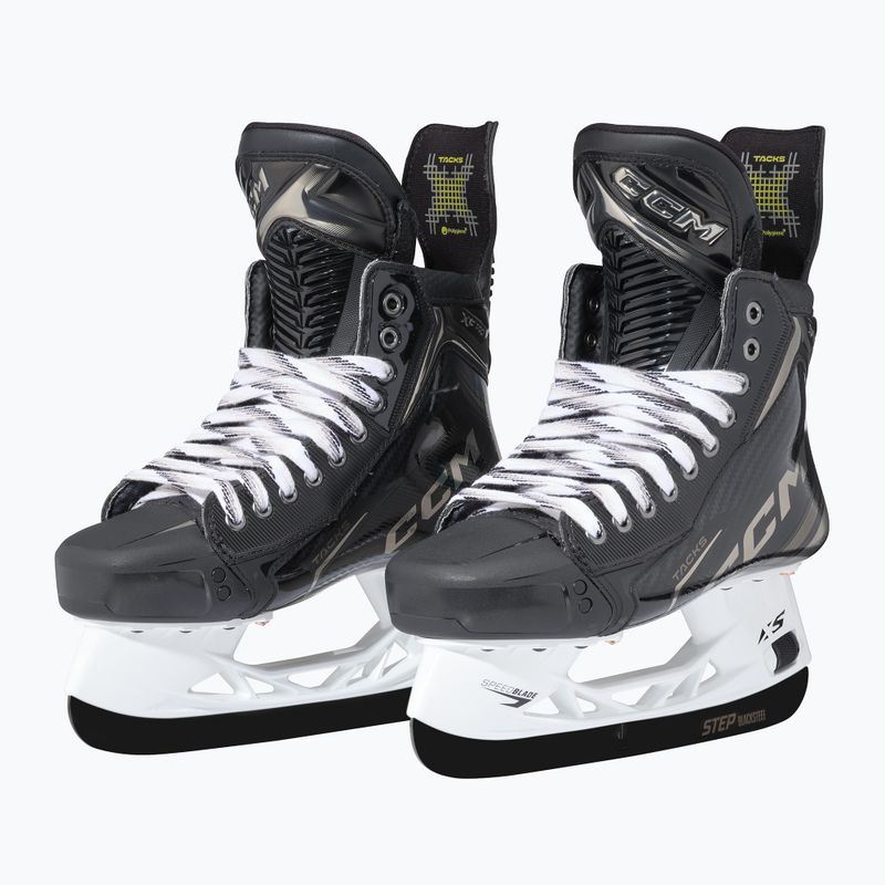 Pánske hokejové korčule CCM Tacks XF Pro SR REGULAR black 2