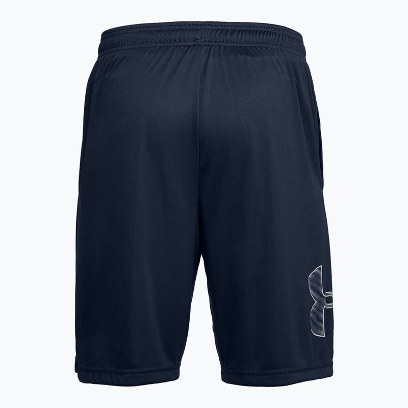 Pánske tréningové šortky Under Armour Tech Graphic academy/steel 2