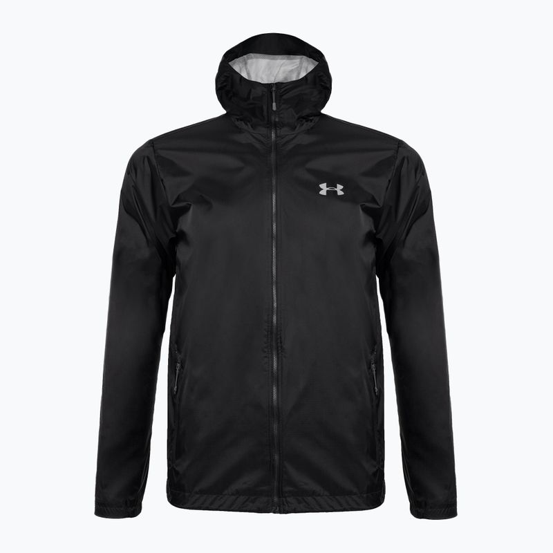 Pánska trekingová bunda Under Armour Forefront Rain 1 čierna 1321439 4