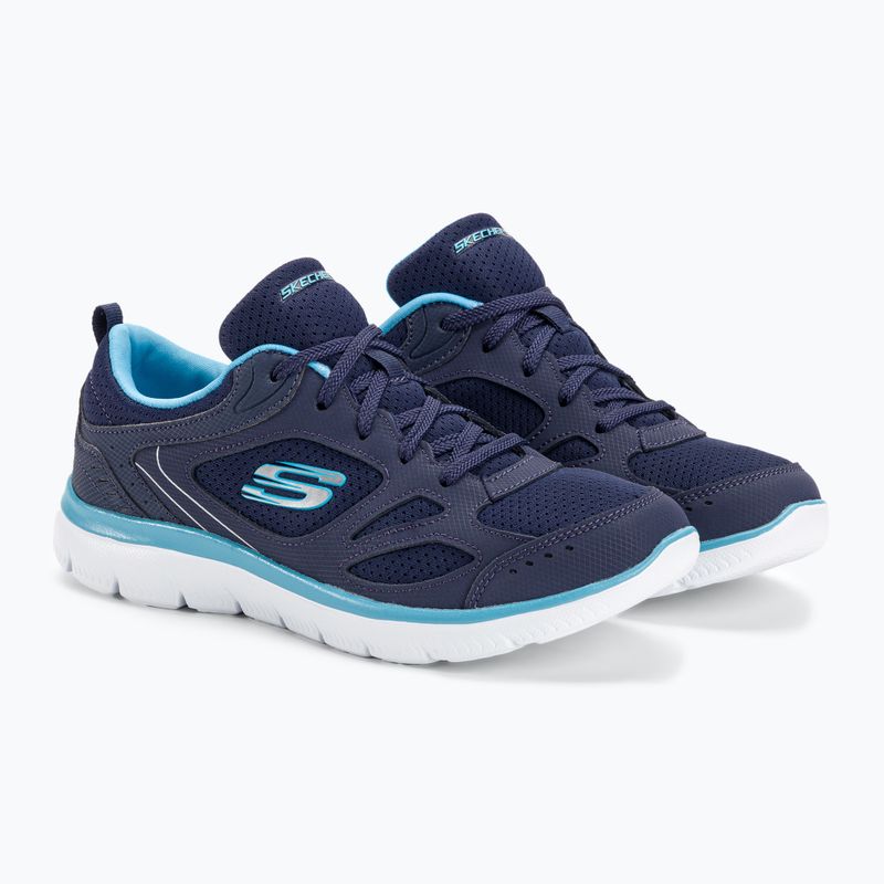 Dámska tréningová obuv SKECHERS Summits Suited navy/blue 4