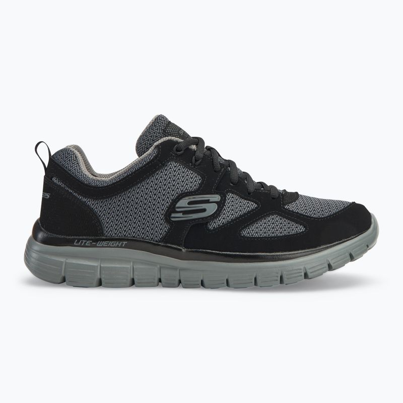 Pánska obuv SKECHERS Burns Agoura black/gray 2