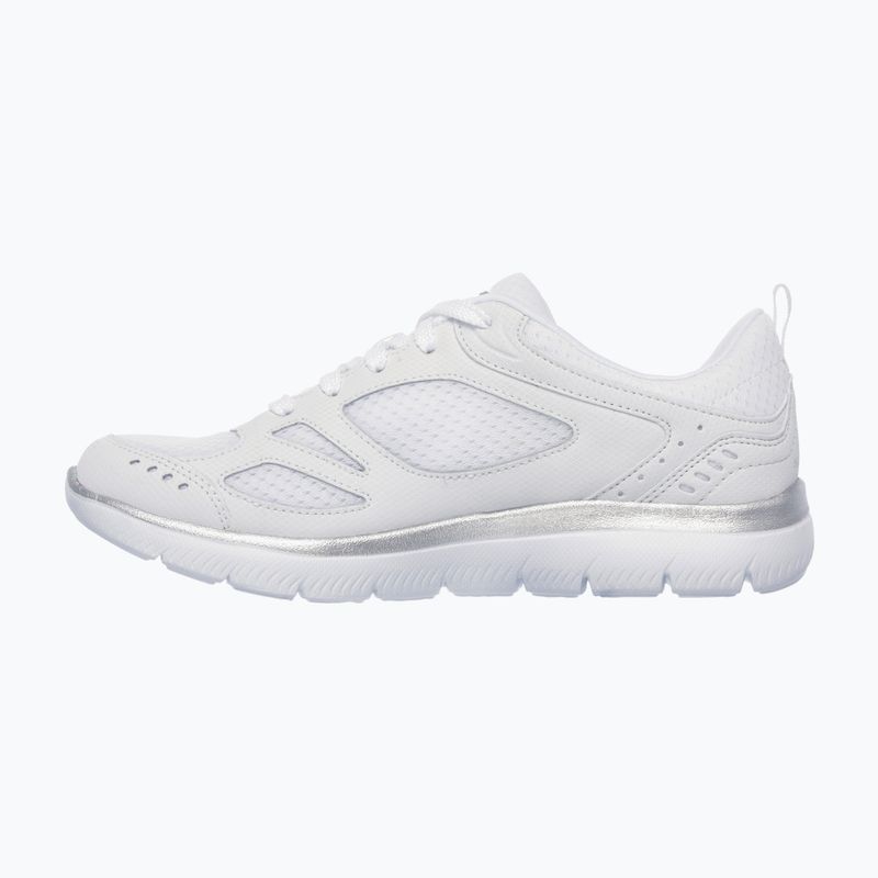 Dámska tréningová obuv SKECHERS Summits Suited white/silver 8