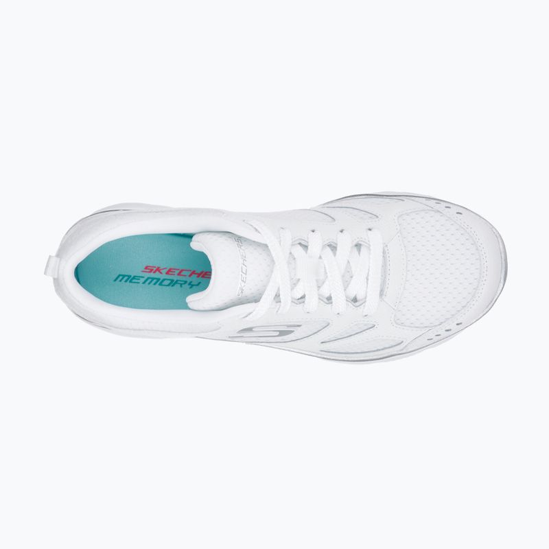Dámska tréningová obuv SKECHERS Summits Suited white/silver 10