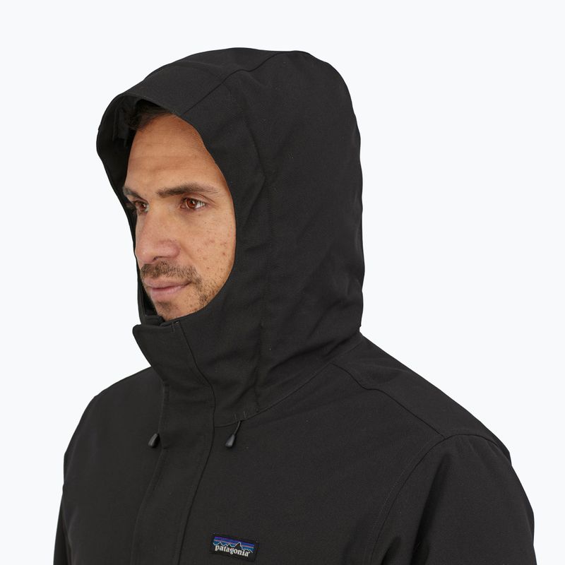 Pánska zateplená bunda Patagonia Lone Mountain Parka black 3
