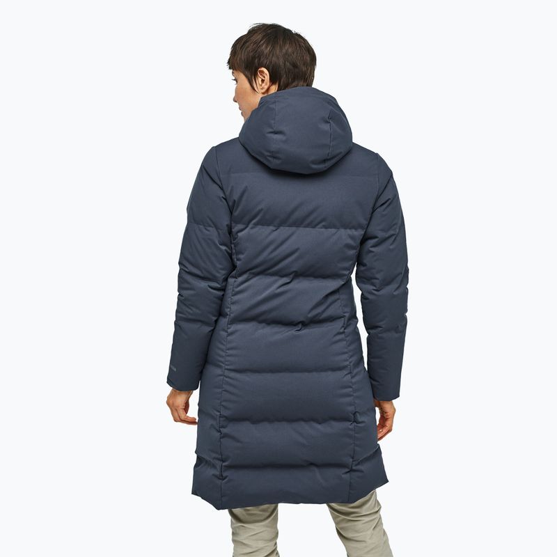 Patagonia dámsky páperový kabát Jackson Glacier Parka smolder blue 2
