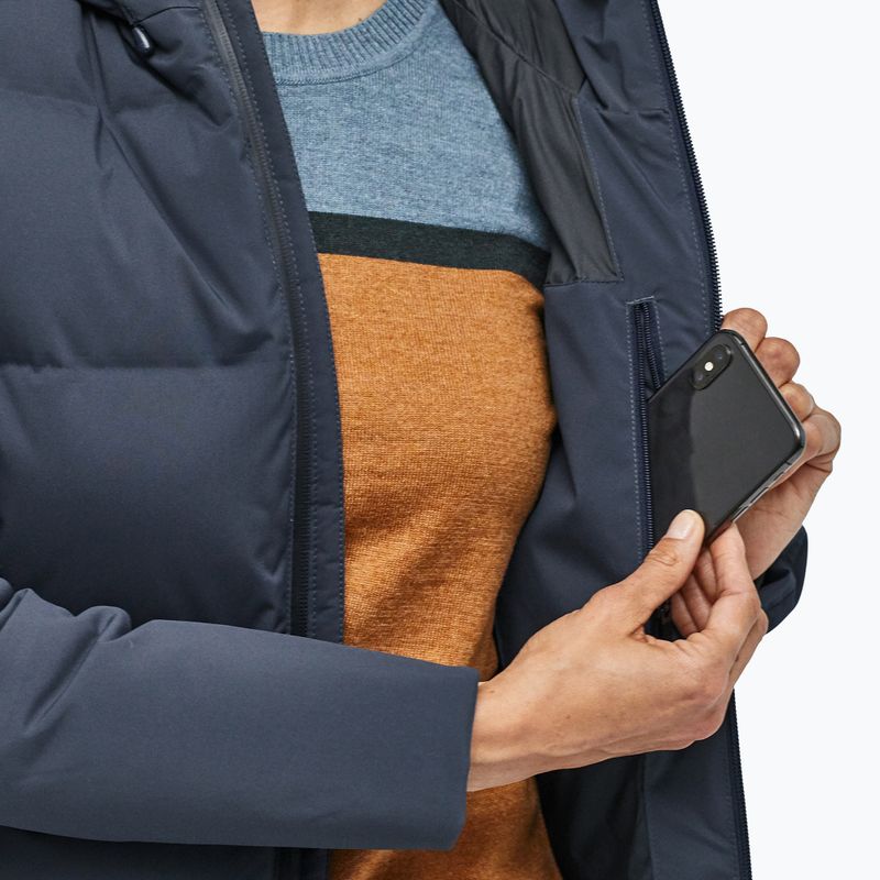 Patagonia dámsky páperový kabát Jackson Glacier Parka smolder blue 6