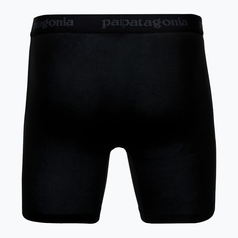 Patagonia pánske boxerky Essential 6" black 2