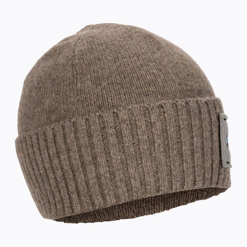 Patagonia Brodeo Beanie fitz roy trout patch/ash tan trekkingová čiapka