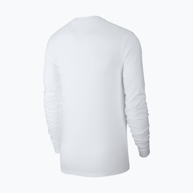 Pánske tričko longsleeve Nike Sportswear Club white/black 5