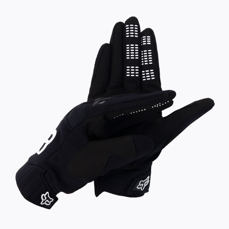 FOX Dirtpaw pánske cyklistické rukavice čierne 25796