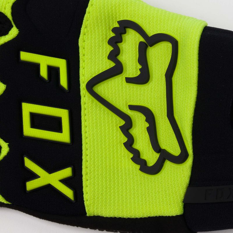 FOX Dirtpaw žlté pánske cyklistické rukavice 25796 5