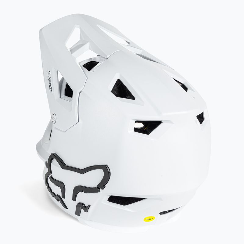 Detská cyklistická prilba Fox Racing Rampage Jr biela 27616_008 4