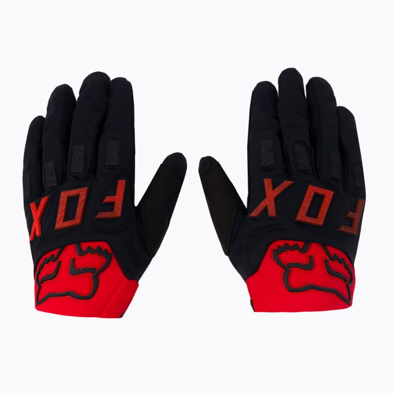 FOX Legion pánske cyklistické rukavice čierne/červené 25800_017_S 3