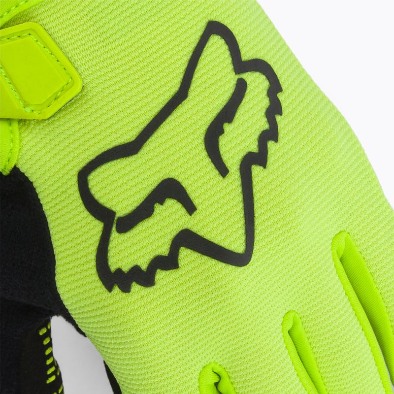 Fox Racing Ranger Flo detské cyklistické rukavice zelené 27389_130 3