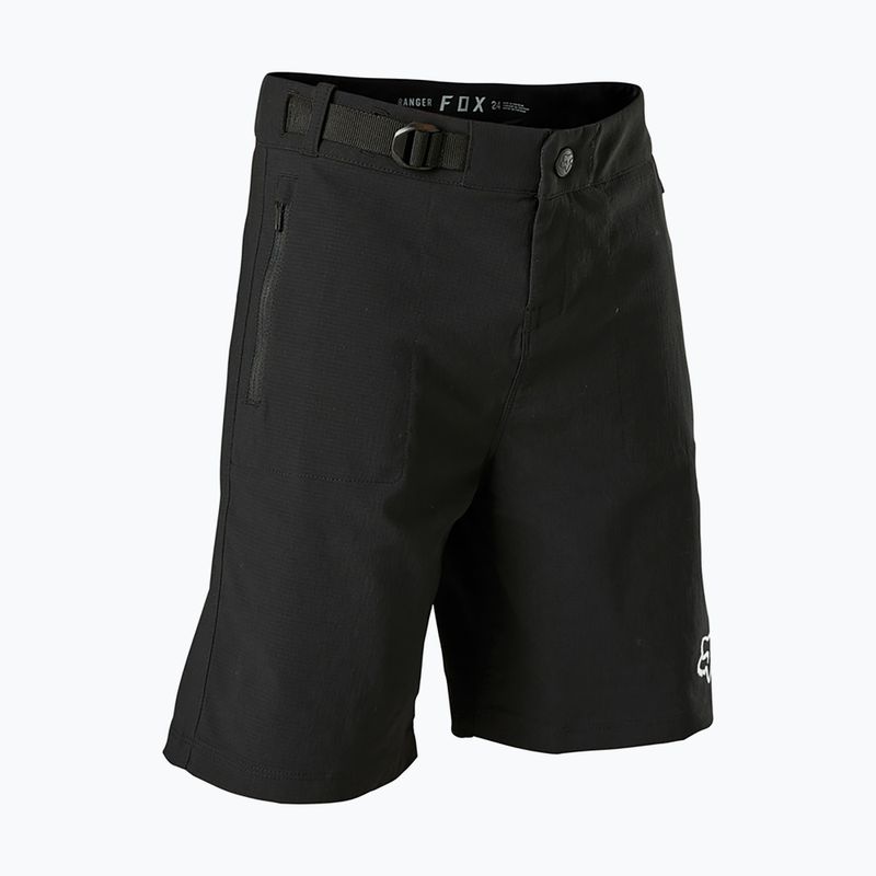 Detské cyklistické šortky FOX Ranger W/Liner čierne 29295_001_Y22 5