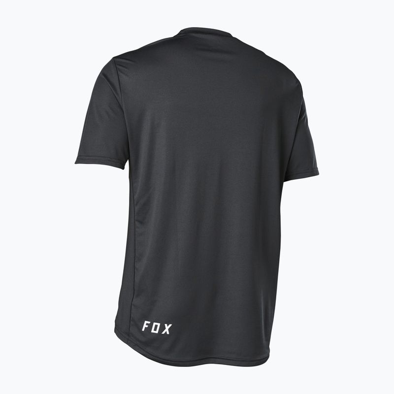 FOX Ranger SS pánsky cyklistický dres čierny 28874 2