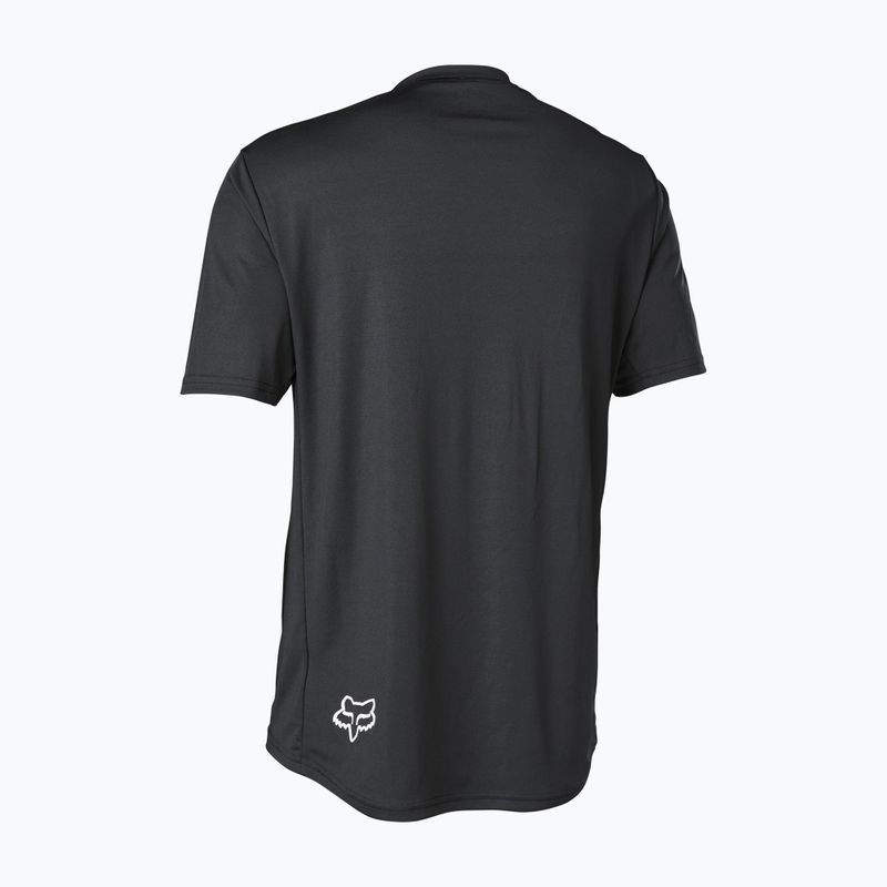 Pánsky cyklistický dres FOX Ranger SS Jersey Moth black 28878 2