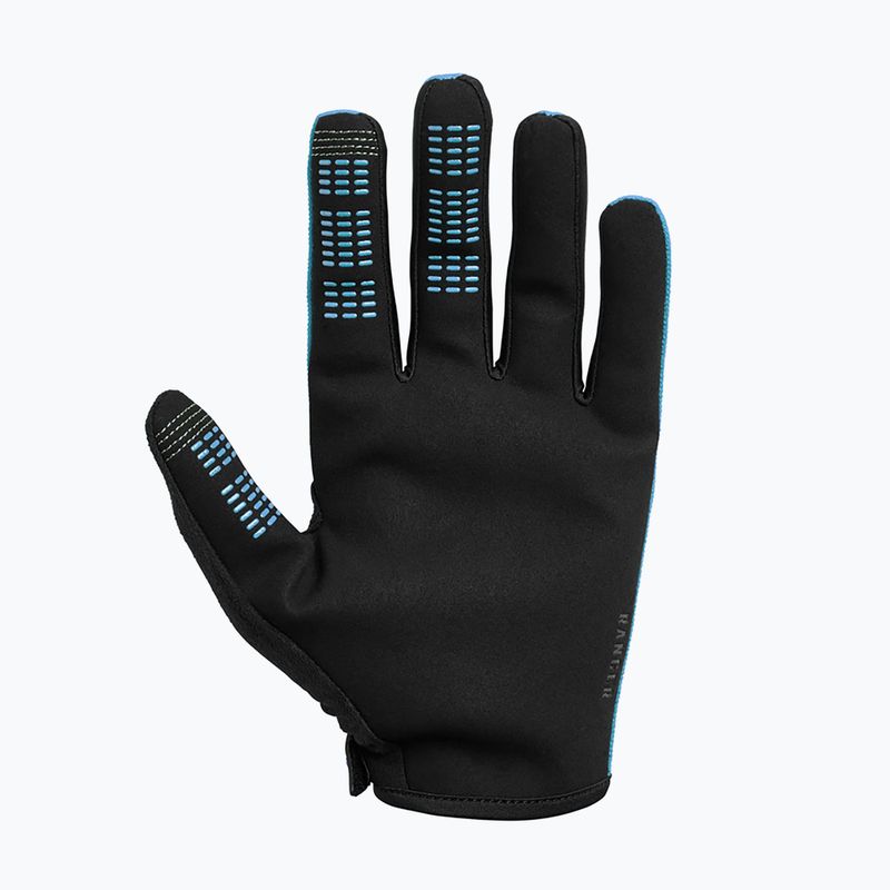 Detské cyklistické rukavice FOX Ranger modré/čierne 27389 7