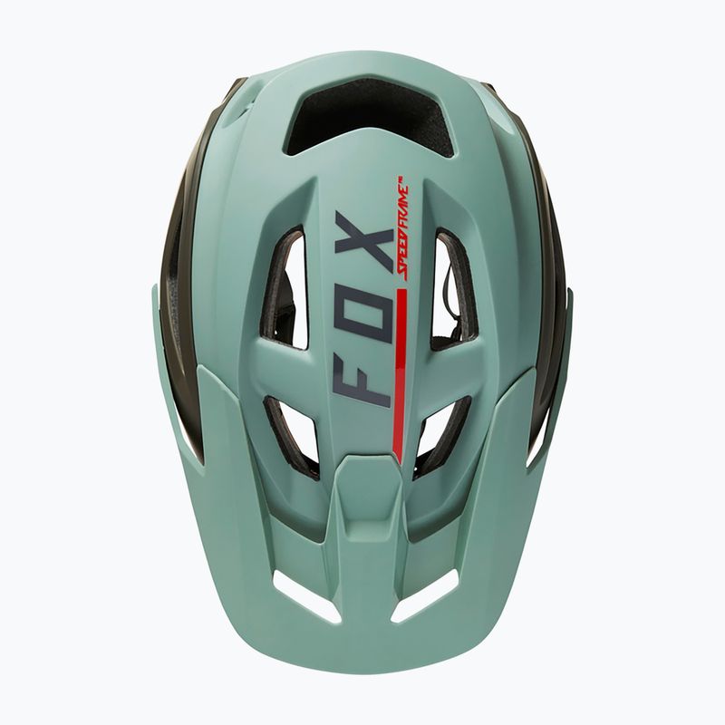Cyklistická prilba Fox Racing Speedframe Pro Blocked zelená 29414_341 11