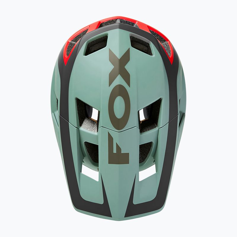 Cyklistická prilba Fox Racing Dropframe Pro Dvide zelená 29396_341 9