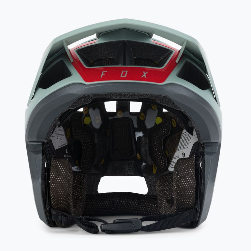Cyklistická prilba Fox Racing Dropframe Pro zelená 268_341 3