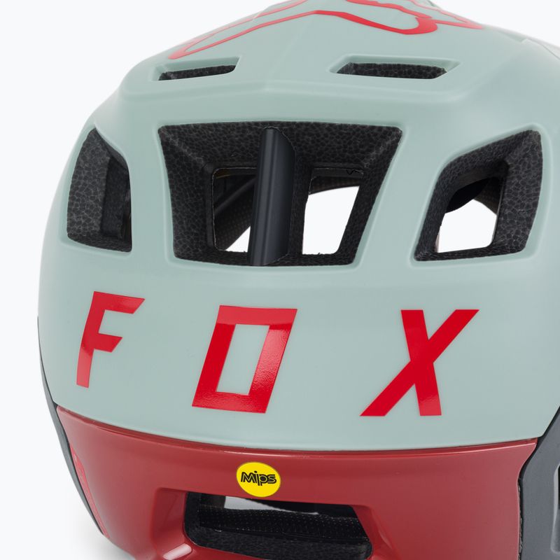 Cyklistická prilba Fox Racing Dropframe Pro zelená 268_341 9