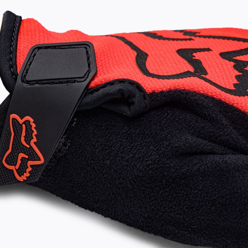 FOX Ranger pánske cyklistické rukavice oranžové 27162 4
