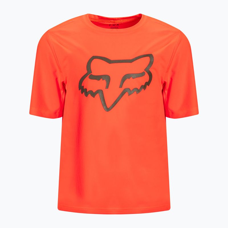 Detský cyklistický dres FOX Ranger Dr LS Jersey orange 29292