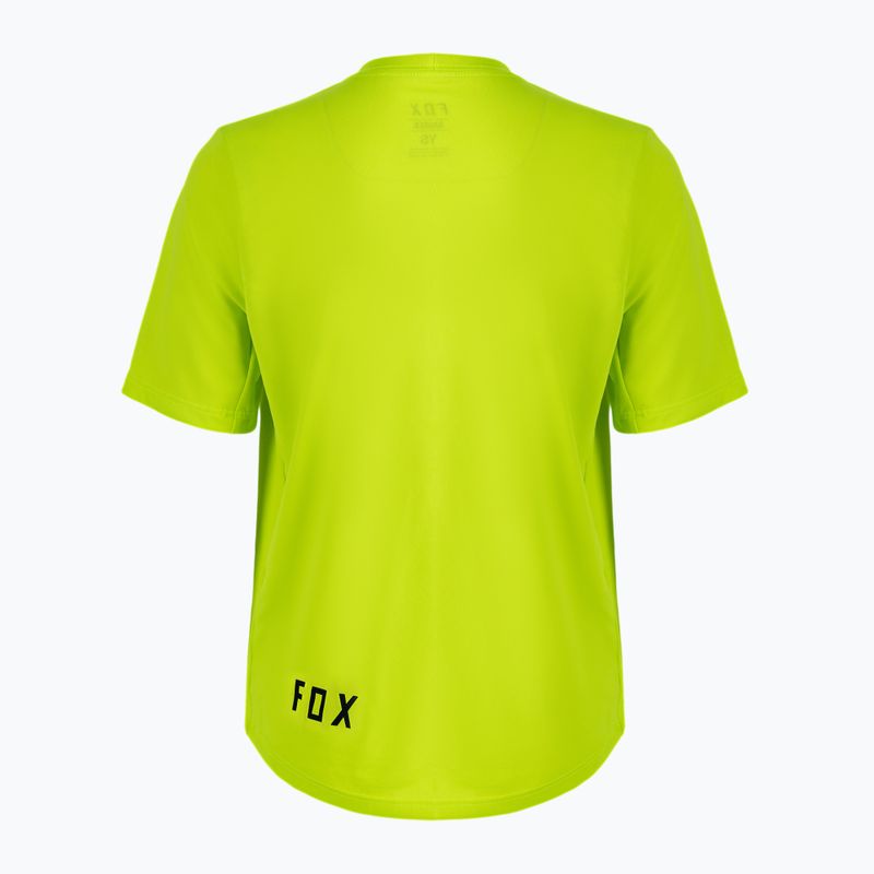 Detský cyklistický dres FOX Ranger SS žltý 29292 2