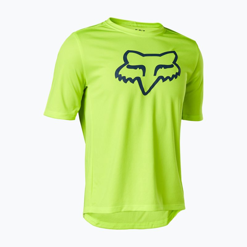 Detský cyklistický dres FOX Ranger SS žltý 29292 5