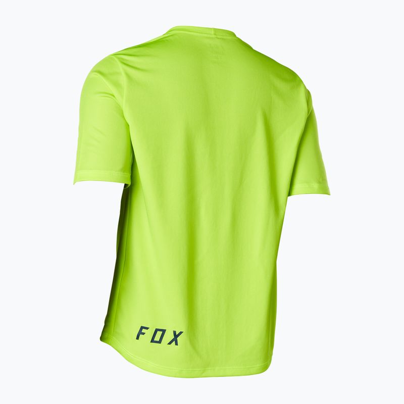 Detský cyklistický dres FOX Ranger SS žltý 29292 6