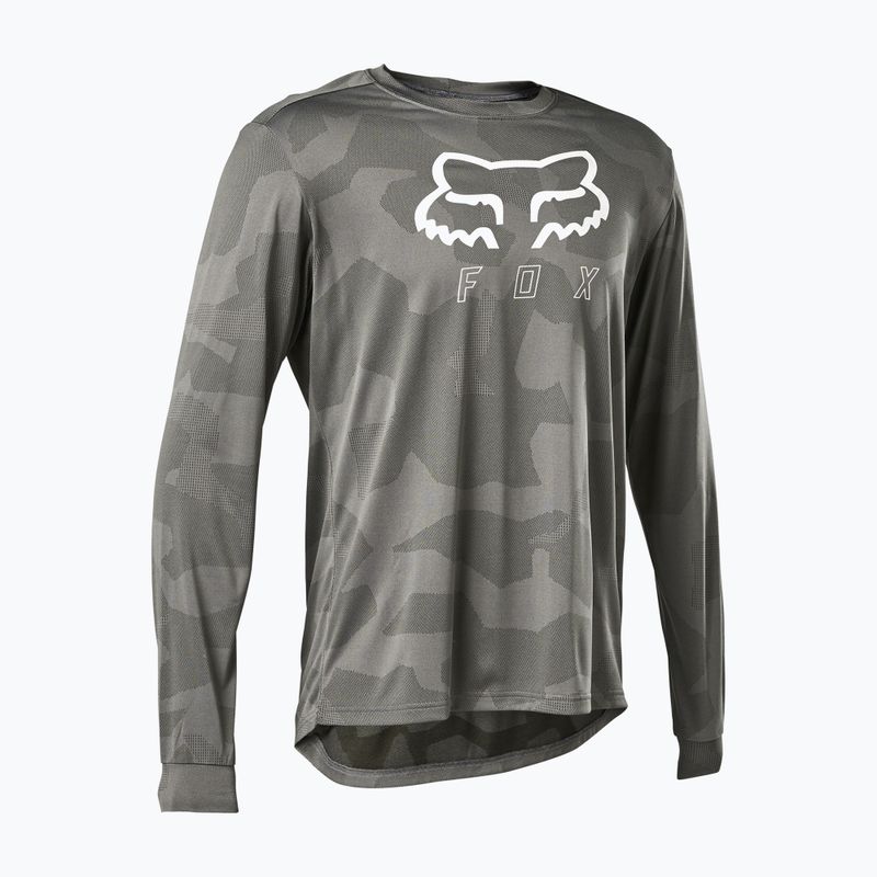 Pánsky cyklistický dres FOX Ranger Tru Dri grey LS 28863 4