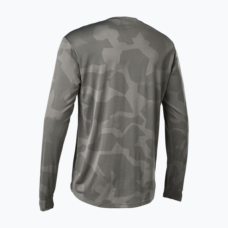 Pánsky cyklistický dres FOX Ranger Tru Dri grey LS 28863 5