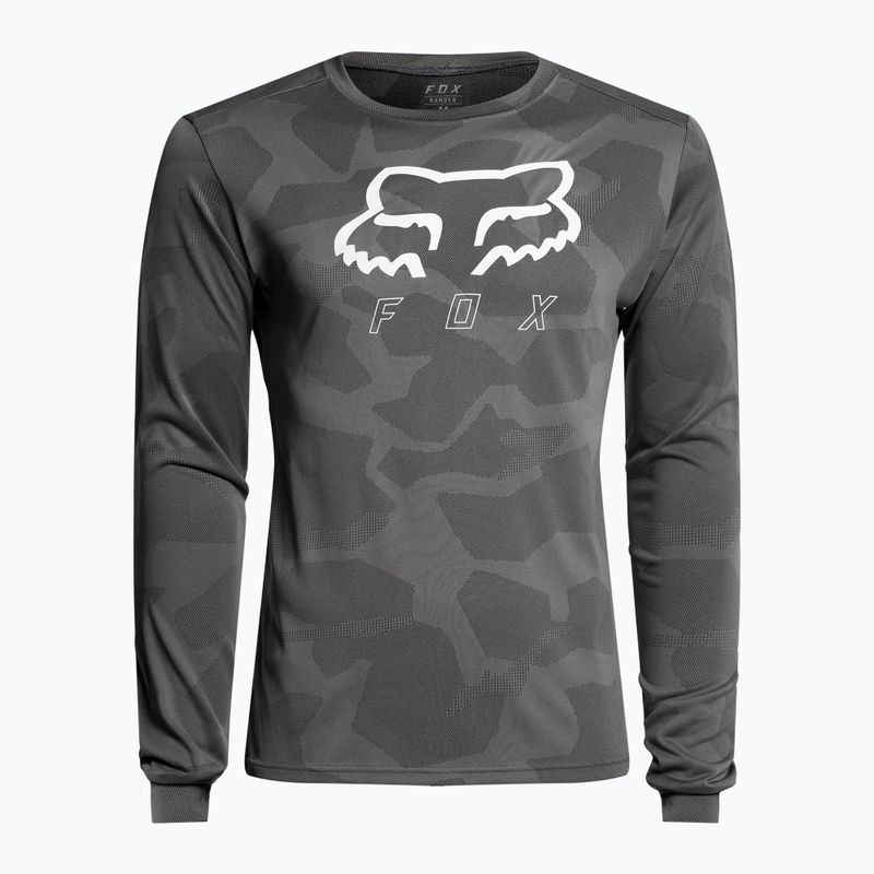Pánsky cyklistický dres FOX Ranger Tru Dri grey LS 28863
