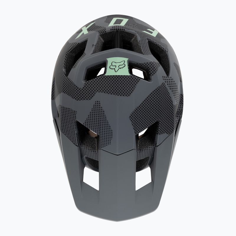 Cyklistická prilba Fox Racing Dropframe Pro šedá 29392_33 6