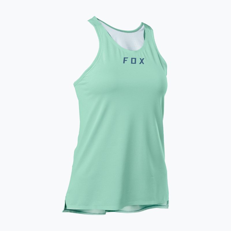 Dámsky cyklistický dres FOX Flexair Tank Top zelený 29348_167