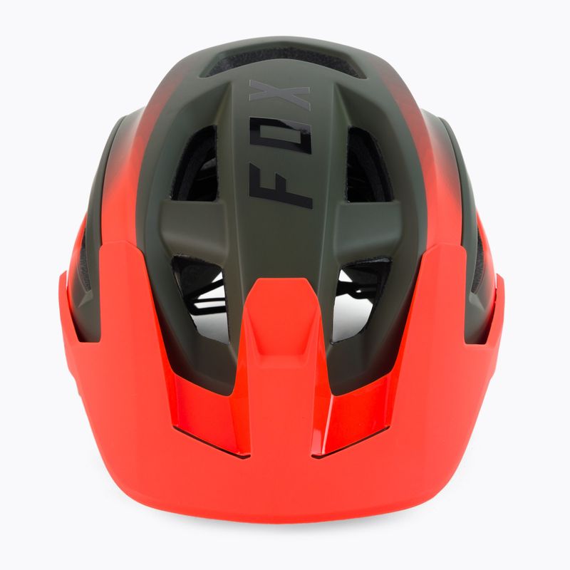 Cyklistická prilba FOX Speedframe Pro Fade zeleno-oranžová 29463_099_L 2