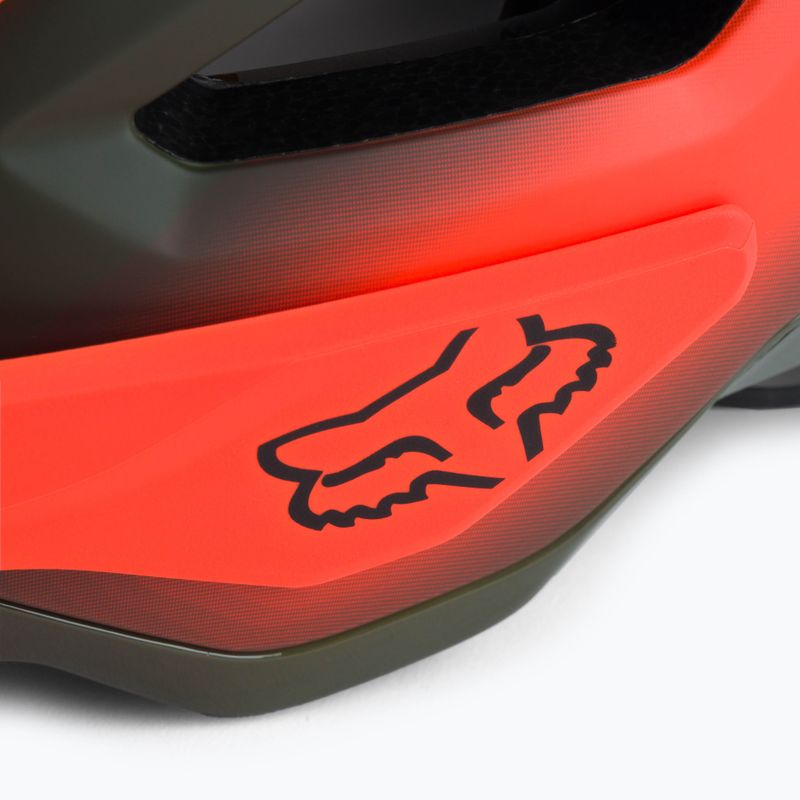 Cyklistická prilba FOX Speedframe Pro Fade zeleno-oranžová 29463_099_L 7