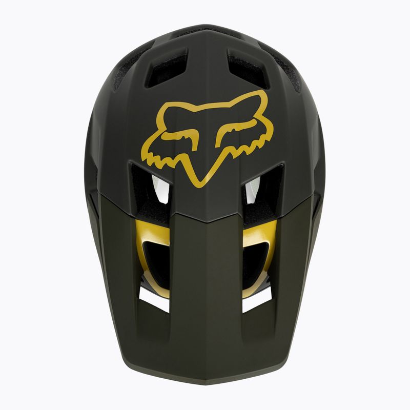 Cyklistická prilba FOX Dropframe Pro zelená 26800 6