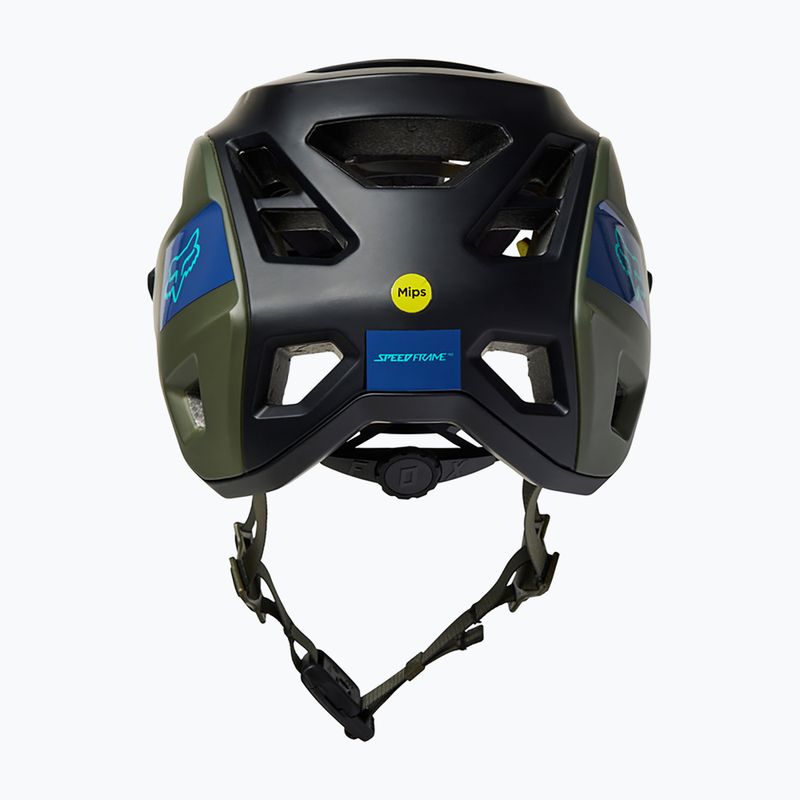 Cyklistická prilba Fox Racing Speedframe Pro Blocked čierno-zelená 29414_532 11