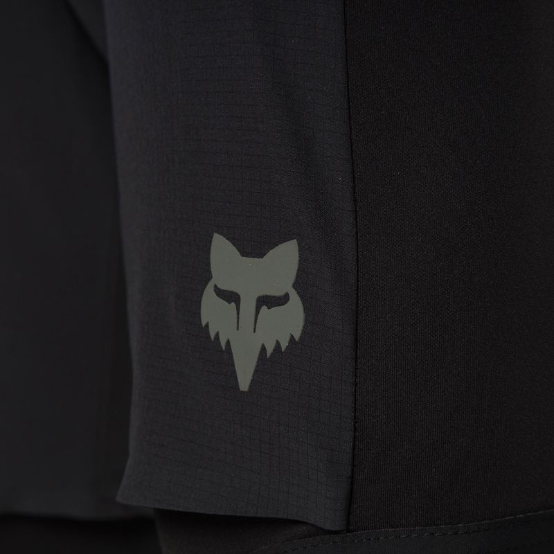 Pánske cyklistické šortky Fox Racing Flexair Ascent Cargo Bib black 3