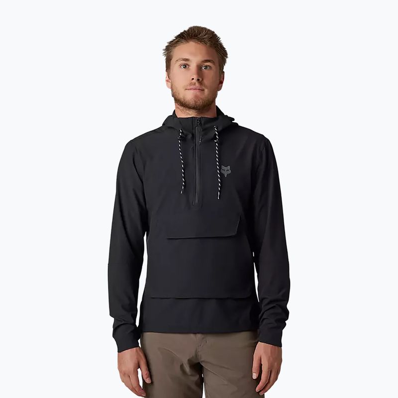 Fox Racing Ranger Wind Pullover pánska cyklistická bunda čierna 31038_001